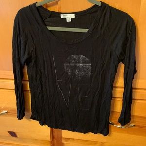 AEO black soft and sexy long sleeve tee size medium